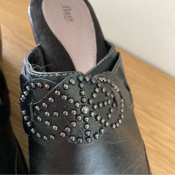 Bass Size 11 Black Hayley Mules - Picture 4 of 10